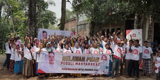 Aksi Sosial Dukung Puan Maharani dari Kabupaten Bogor