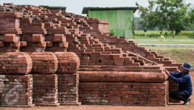 kompleks candi di batujaya karawang