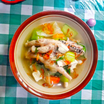 resep sop ceker ayam yang lezat segar dan mudah dibuat