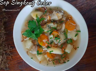 resep sop ceker ayam yang lezat segar dan mudah dibuat