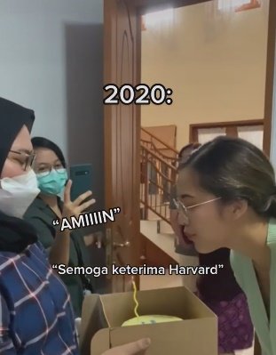 impian sekolah di harvard jadi kenyataan