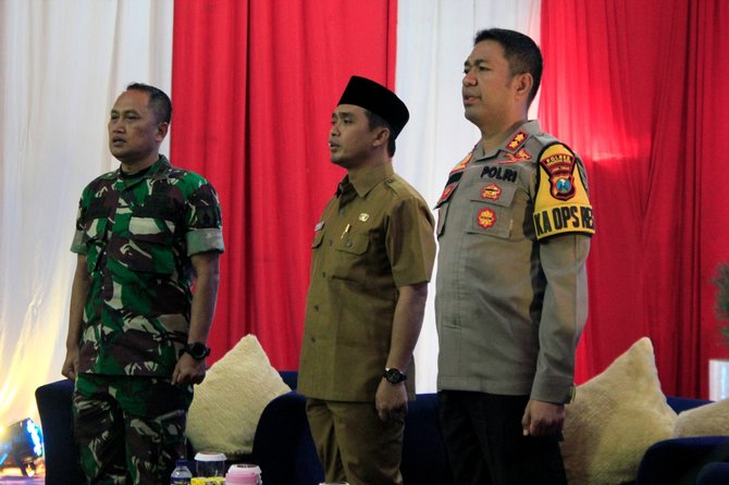 wakil wali kota pasuruan adi wibowo menghadiri focus group discussion fgd kamtibmas