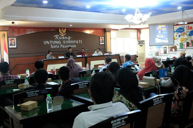 gus ipul saat pendampingan umkm batch 3