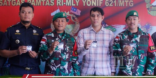 Pasukan TNI Operasi ke Perbatasan, Sikat Penyelundup Narkoba Hingga Kabur ke Malaysia