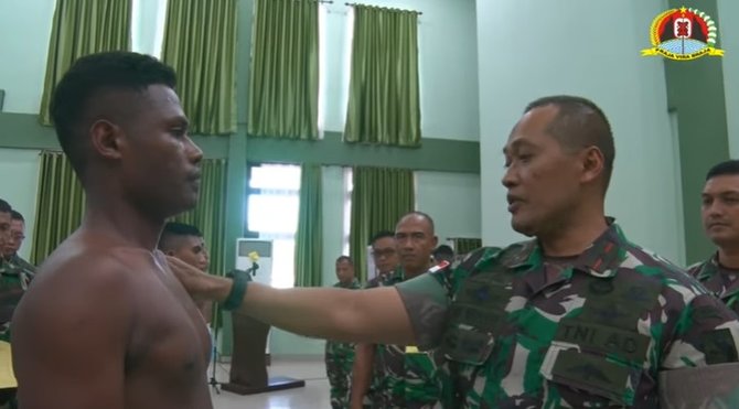 seleksi casis brigjen tni sri widodo hampiri peserta biak 039gantengan orang biak kan039