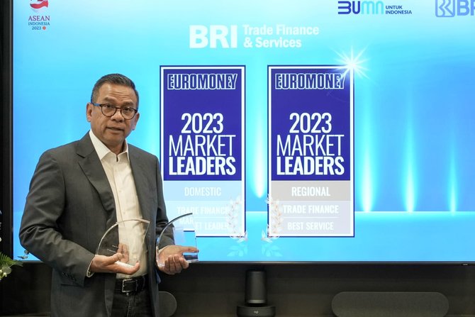 euromoney trade finance award 2023 nobatkan bri sebagai market leader amp best service