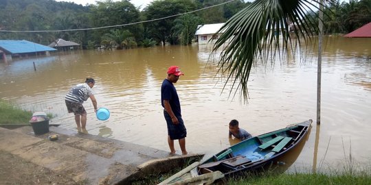 Banjir di Kalimantan Barat semakin Meluas, 81 Desa Terdampak