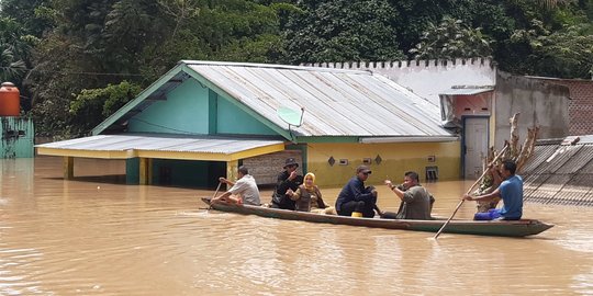 Banjir di Musi Rawas Terbesar dalam 10 Tahun, Ketinggian Air Capai Dua Meter