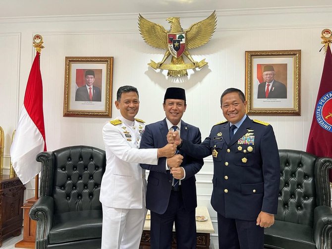 potret 3 sahabat jenderal tni polri kumpul