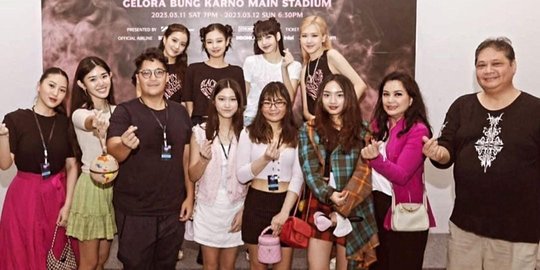 Menteri Airlangga Hartarto Foto Sama Blackpink Bikin Heboh, Begini Reaksi Netizen