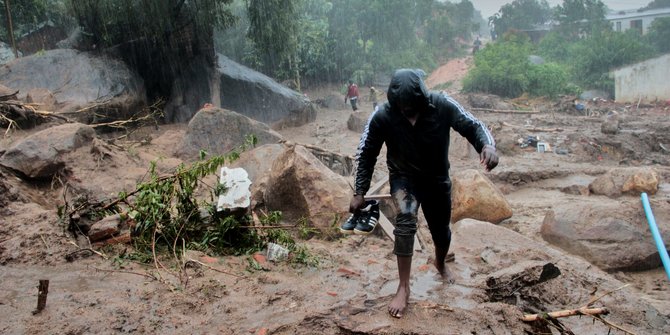 Porak-Poranda Malawi Usai Hantaman Topan Freddy yang Menewaskan 200 Orang