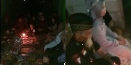 Mati Listrik, Begini Suasana Lamaran Dua Sejoli, Malam Hari 'Berasa Ritual Pesugihan'