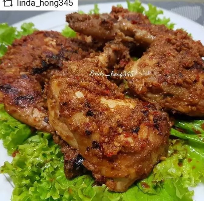 Resep Sambal Ayam Bakar Pedas Menggugah Selera Lezat Praktis Dibuat