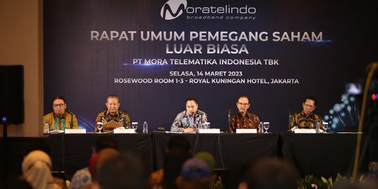 Gelar RUPSLB, Moratelindo Rombak Susunan Direksi
