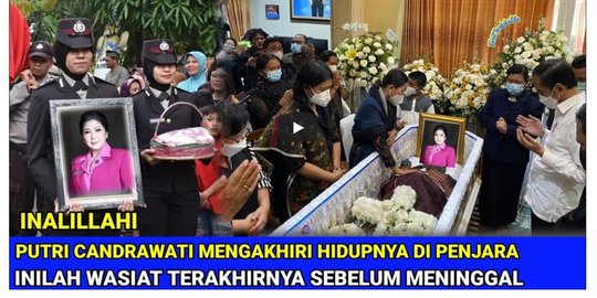 CEK FAKTA: Hoaks Putri Candrawathi Mengakhiri Hidupnya di Penjara