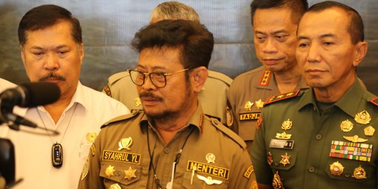 Mentan Syahrul Soal Reshuffle: Tidak Ada yang Mau Jalan, Orang Menghindar, Saya Stres