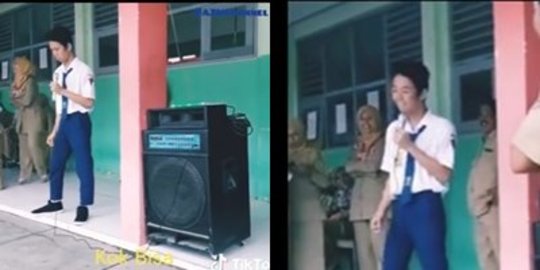 Bakat Standup Comedy Siswa SMP ini Luar Biasa, 1 Sekolah Dibikin Ngakak Tak Berhenti