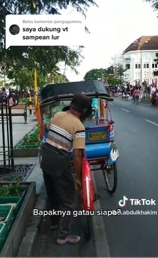 momen putri bungsu sultan hamengkubuwono x naik becak sederhana 039jogja istimewa039
