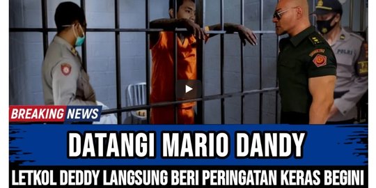 CEK FAKTA: Hoaks Deddy Corbuzier Jenguk Mario Dandy di Penjara