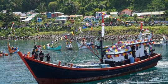 Puluhan Perahu Nelayan akan Gelar Atraksi di Teluk Sabang
