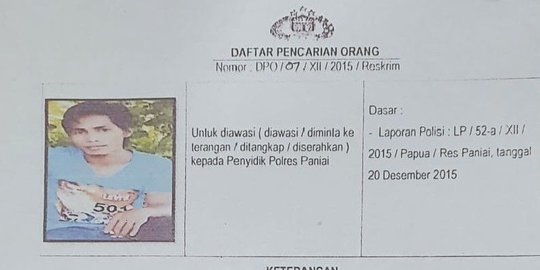 Buron Delapan Tahun, Pembunuh Anggota Brimob di Papua Tengah Tewas Tertembak