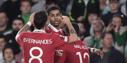 Gol Rashford Mantapkan Langkah Manchester United ke Perempat Final Liga Eropa