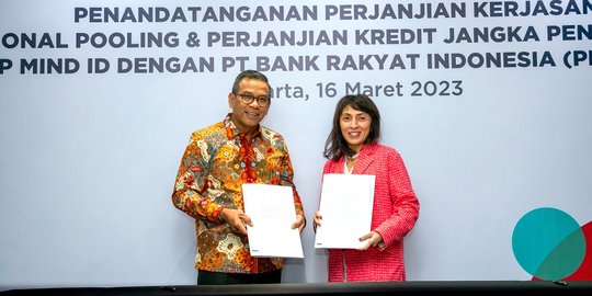 Perluas Ekspansi Bisnis, BRI Kerja Sama dengan BUMN Holding Industri Pertambangan