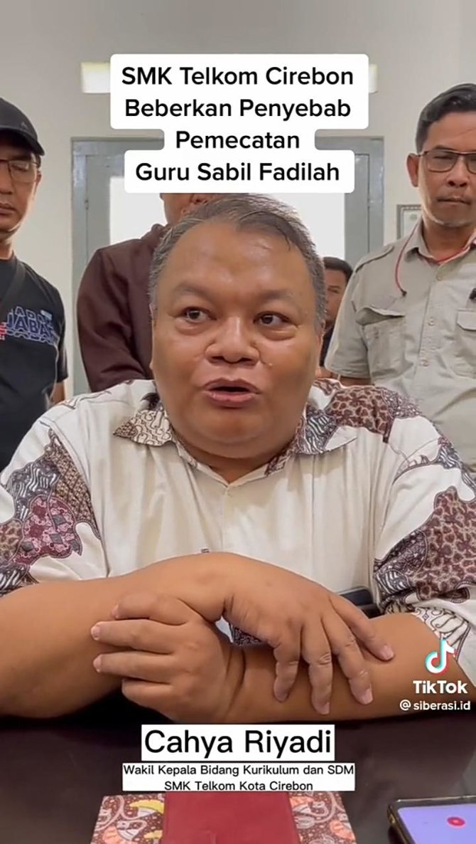 viral guru dipecat karena kritik ridwan kamil ini klarifikasi pihak sekolah