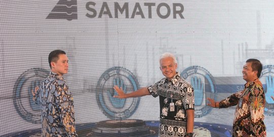 Ganjar Pimpin Groundbreaking Pabrik Samator Terbesar, Nilai Investasi Rp500 Miliar