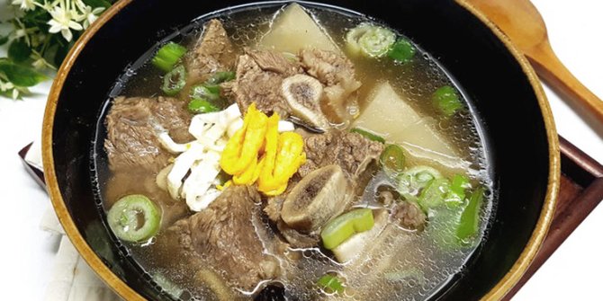 Resep Galbitang Khas Korea, Sajian Sup Iga Sapi Gurih dan Nikmat