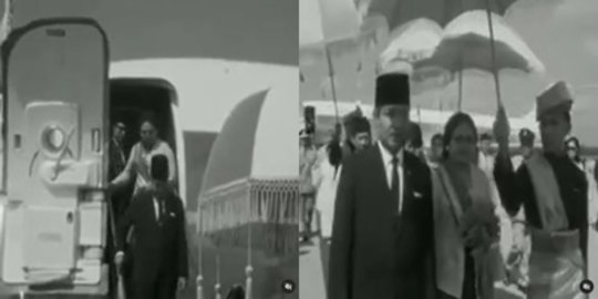 Video Lawas Kunjungan Soeharto ke Malaysia, Diberi Ucapan 'Selamat Datang' oleh Warga