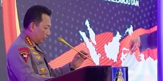 Kapolri Kumpul dengan para Pimpinan Intel Polisi, Beri Pesan Penting