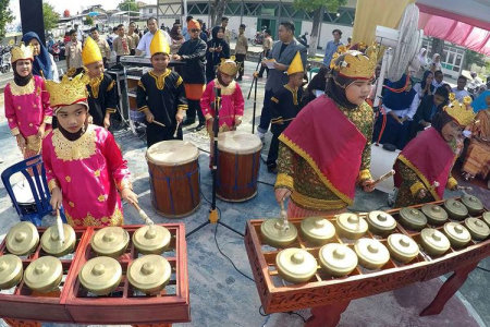 alat musik talempong khas minangkabau