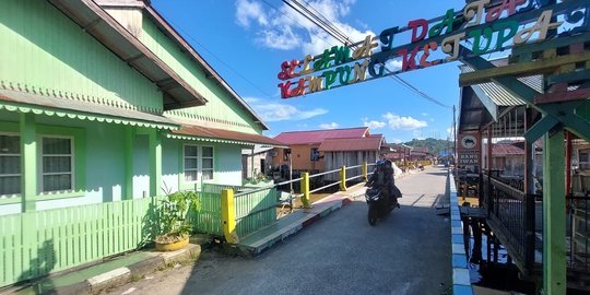 Menengok Kampung Ketupat di Samarinda, Pernah Bikin Turis Jerman Terpesona