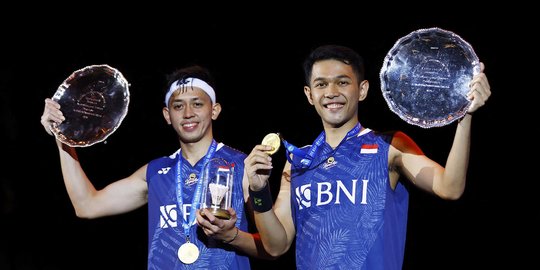 Momen Manis Fajar/Rian Raih Juara All England 2023