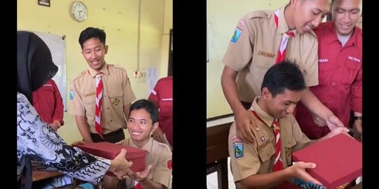 Bikin Haru, Begini Aksi Anak Satu Kelas Patungan Beli HP untuk Temannya