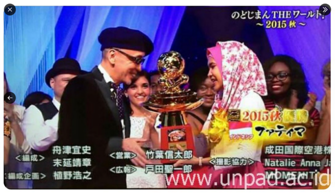 curhat wanita menang lomba di tv jepang