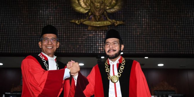 Hadiri Sumpah Jabatan Anwar Usman, Ibas: Hakim MK Jangan Manut Kekuasaan & Tekanan