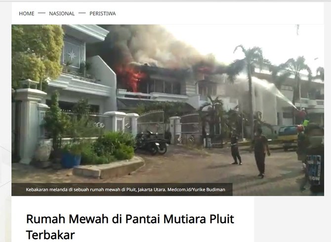 cek fakta hoaks video warga plumpang bakar rumah anies baswedan