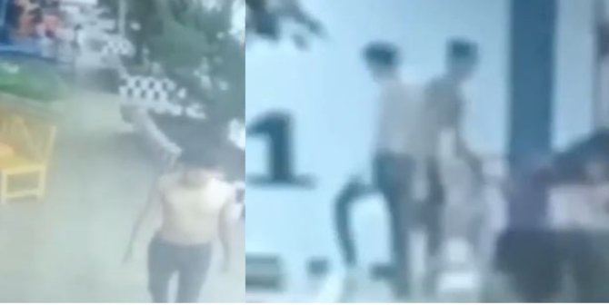 Korban Kehilangan Tas dan HP saat Ditinggal Berenang, Aksi Pencuri Terekam CCTV