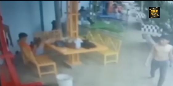 korban kehilangan tas dan hp saat ditinggal berenang aksi pencuri terekam cctv
