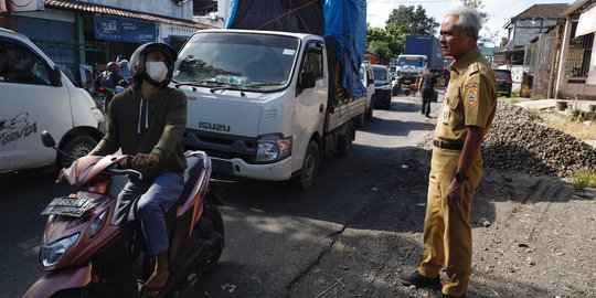 Ganjar Siapkan Rp68 M untuk Perbaikan Jalan Daendels Pantai Selatan Tahun Ini