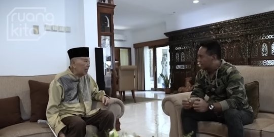 Eks Panglima Andika Kagum Dengar Cerita Bapak Pencak Silat Dunia 'Dalam Banget Ya'