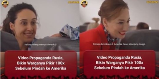 Beredar Video Propaganda Rusia Bikin Rakyat Mikir 100 Kali ke AS, Sindirannya Canggih