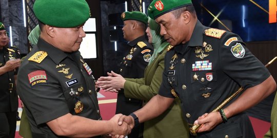 Kasad Dudung Pimpin Sertijab, Pangdam Jaya Resmi Dijabat Mayjen TNI Mohamad Hasan