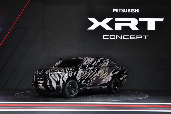 mitsubishi xrt concept dipamerkan di bangkok international motor show 2023 mulai 21 maret