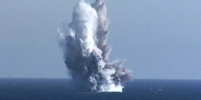 Makin Ngeri, Korut Pamer Drone Nuklir Bawah Laut yang Bisa Picu Tsunami Radioaktif
