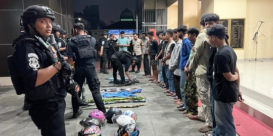 Belasan Remaja di Solo Diringkus Saat akan Perang Sarung Jelang Sahur