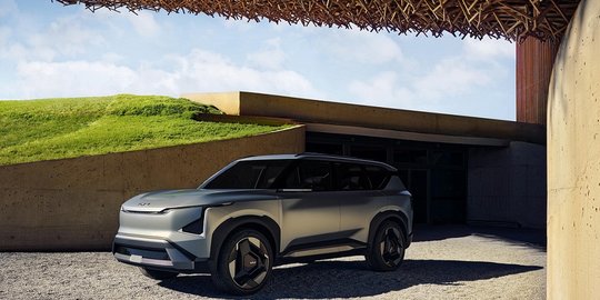 Mengenal Estetika Mobil Listrik Kia Concept EV5, Dipasarkan Akhir Tahun Ini!