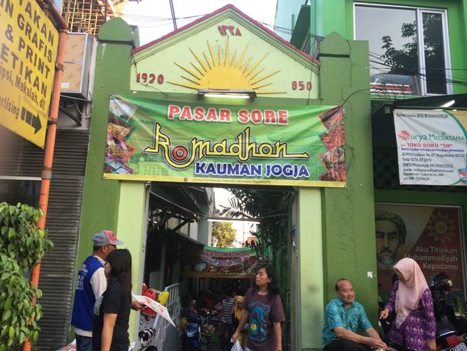 pasar sore ramadan kampung kauman